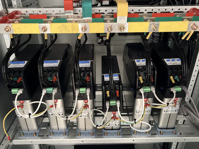 APFC capacitor bank panel for power factor correction