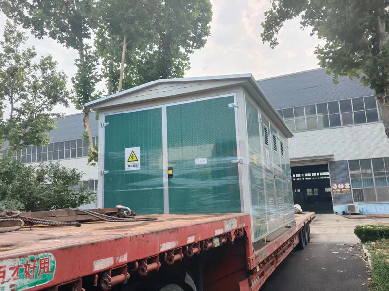 Transformer container loading for export shipment