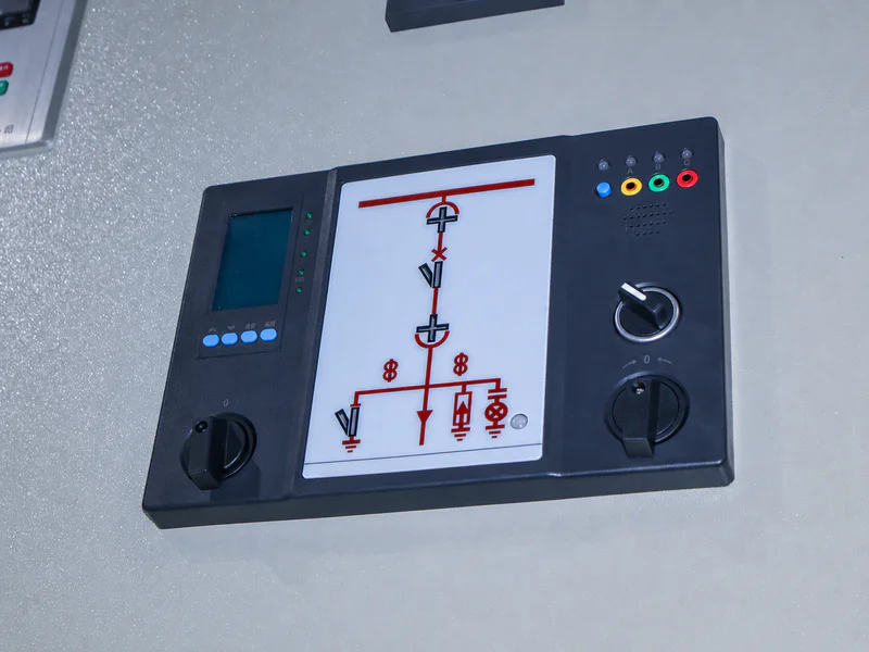 General arrangement drawing for a switchgear electrical room