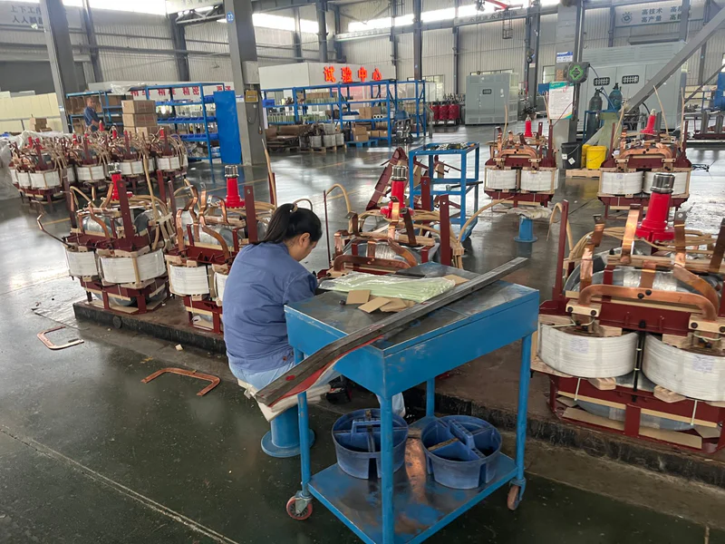 Silicon steel core inspection during production