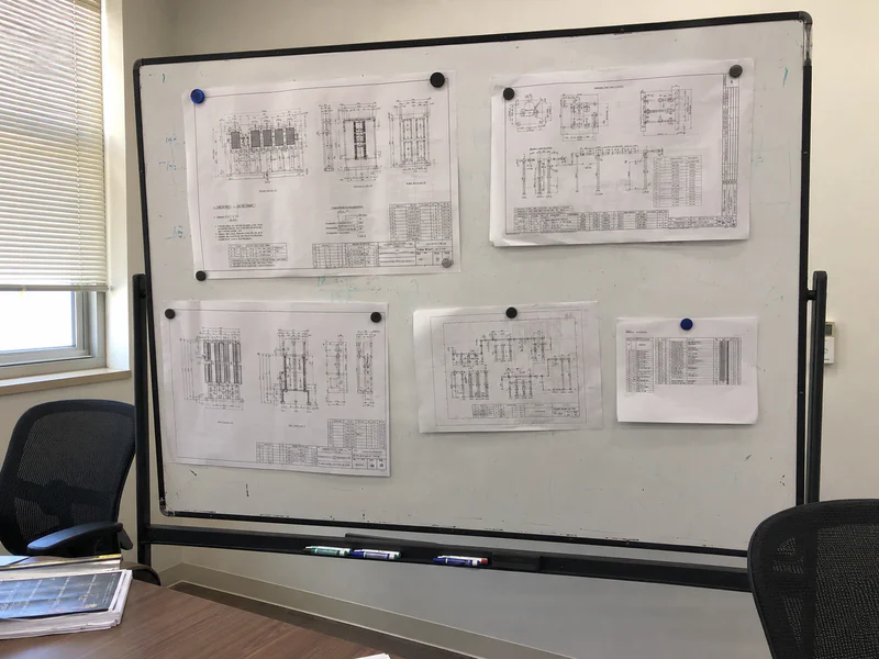 Confirming key parameters and drawings before production
