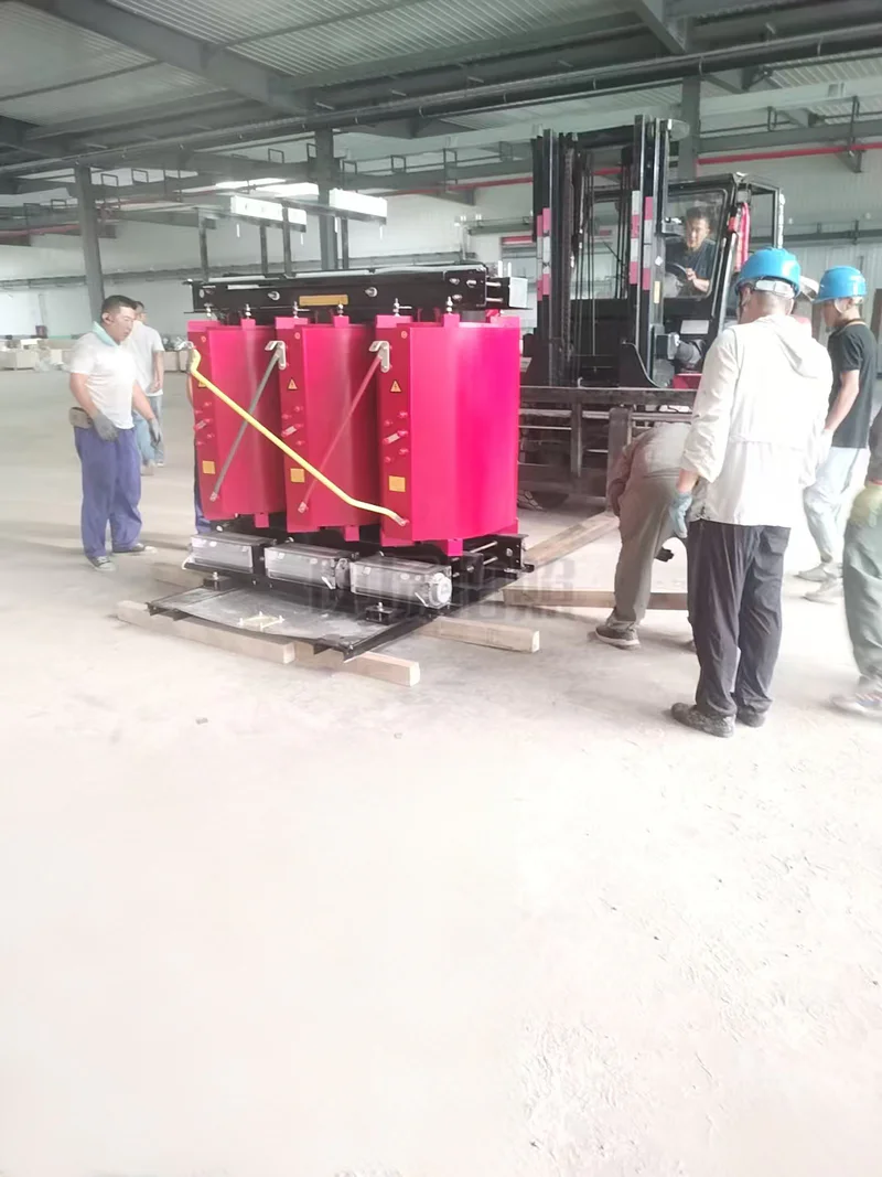 Dry type transformer for a hospital electrical room