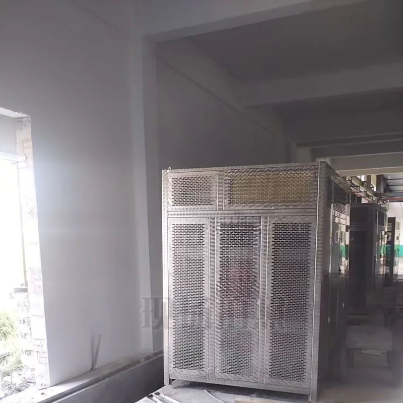 Dry type transformer for an industrial plant