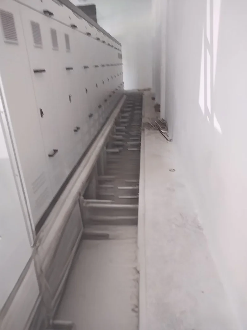 Enclosed dry type transformer for an airport facility