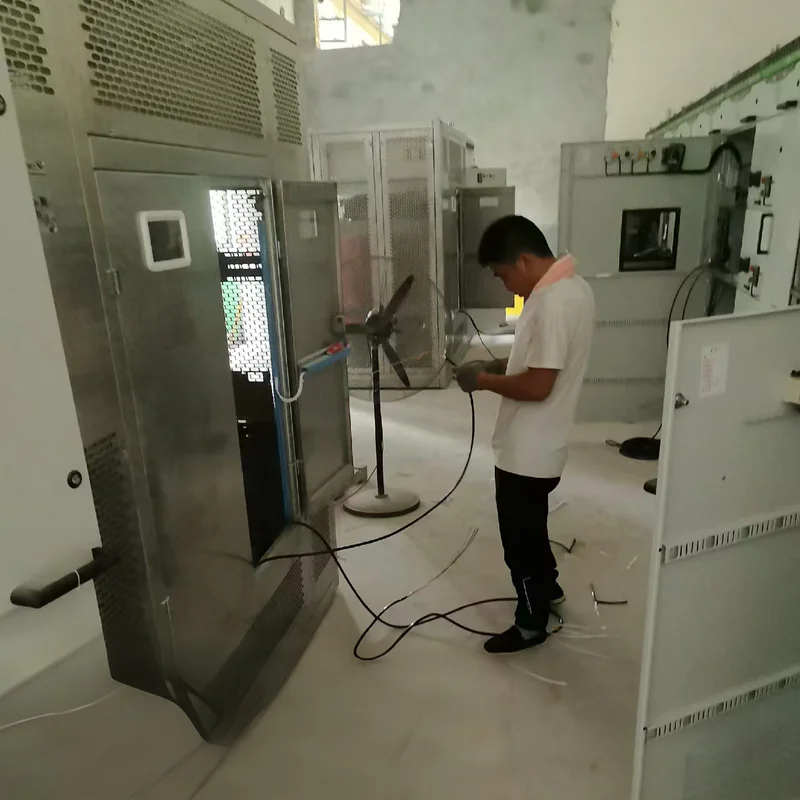 Dry type transformer for an energy storage project