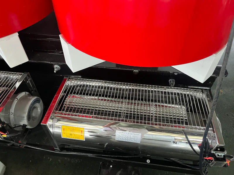 Dry type transformer cooled by natural and forced air circulation in a ventilated indoor room