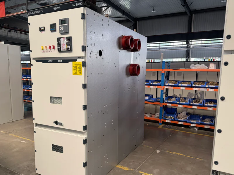 Medium voltage switchgear protected for export shipment