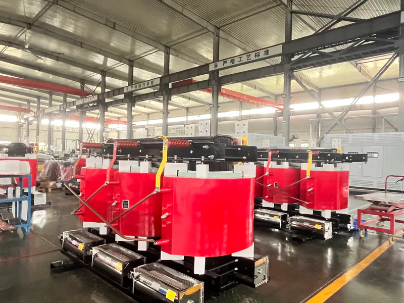 Dry type transformer for indoor installation