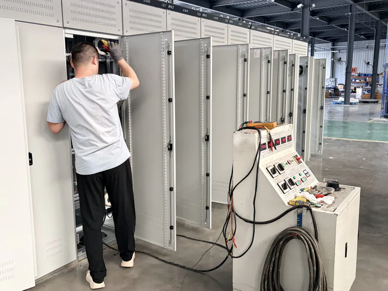 Electrical testing of switchgear