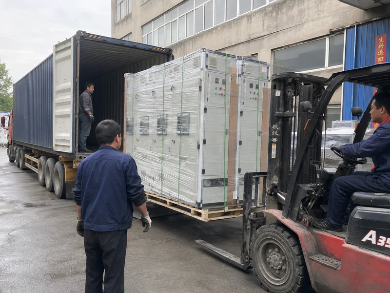 Moisture and surface protection before shipment