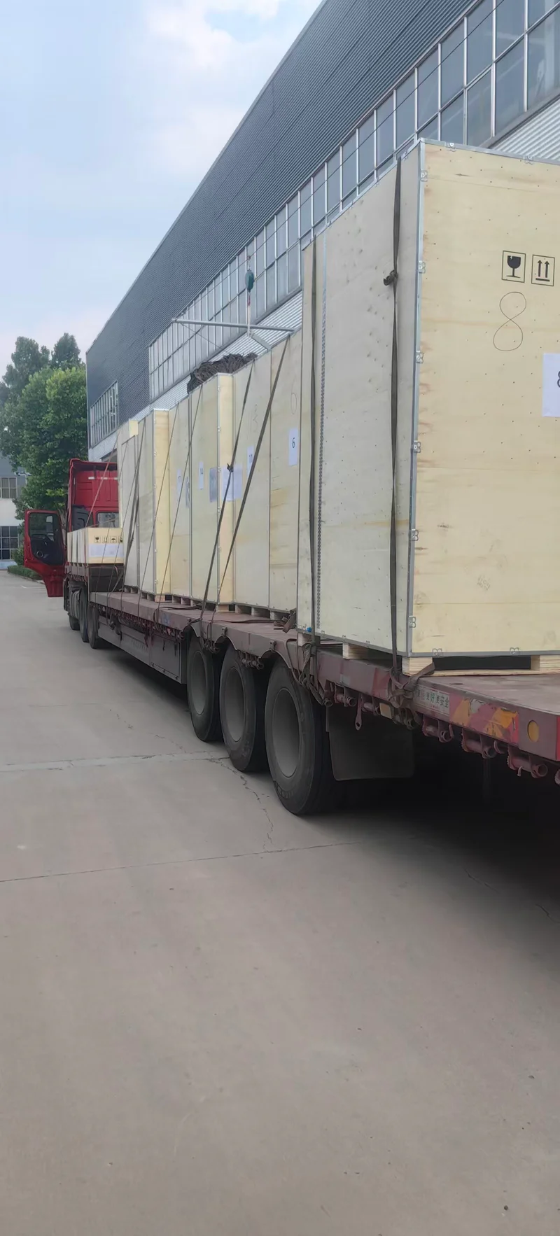 Export marks on packing case