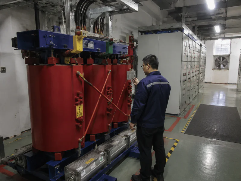 Dry type transformer for a residential complex