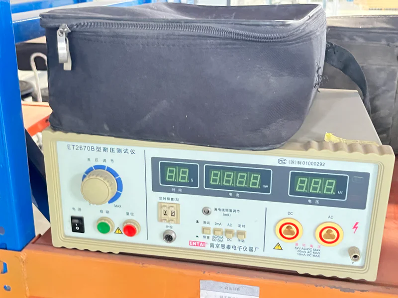 Customer witness inspection at transformer factory