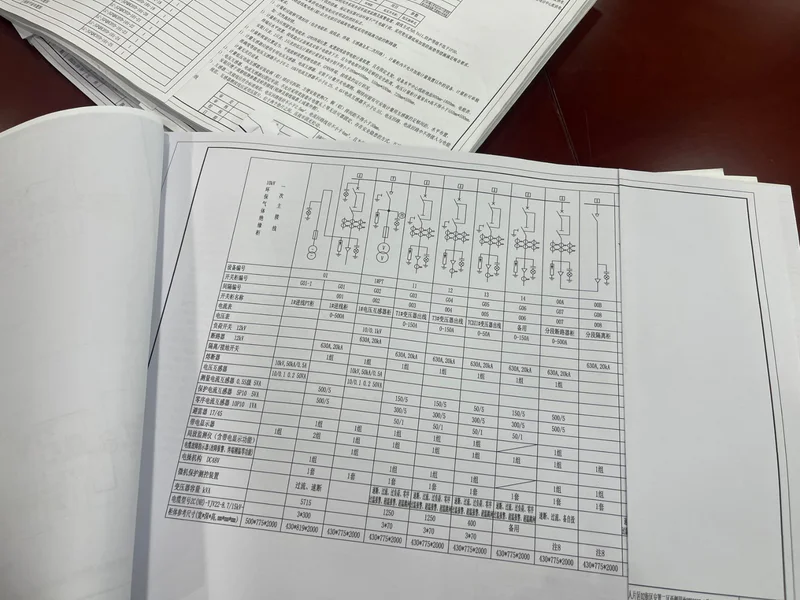 Installation drawings and wiring documents supporting site commissioning