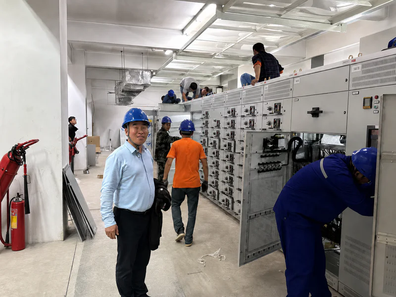 MCC panels for an industrial plant