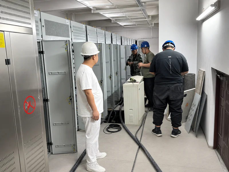 ATS panel for emergency power