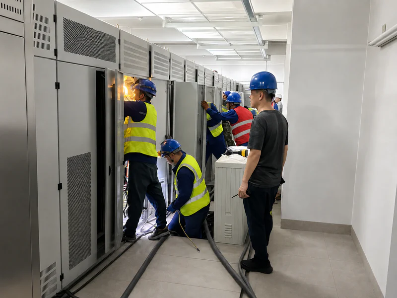 LV panels for renewable energy and BESS
