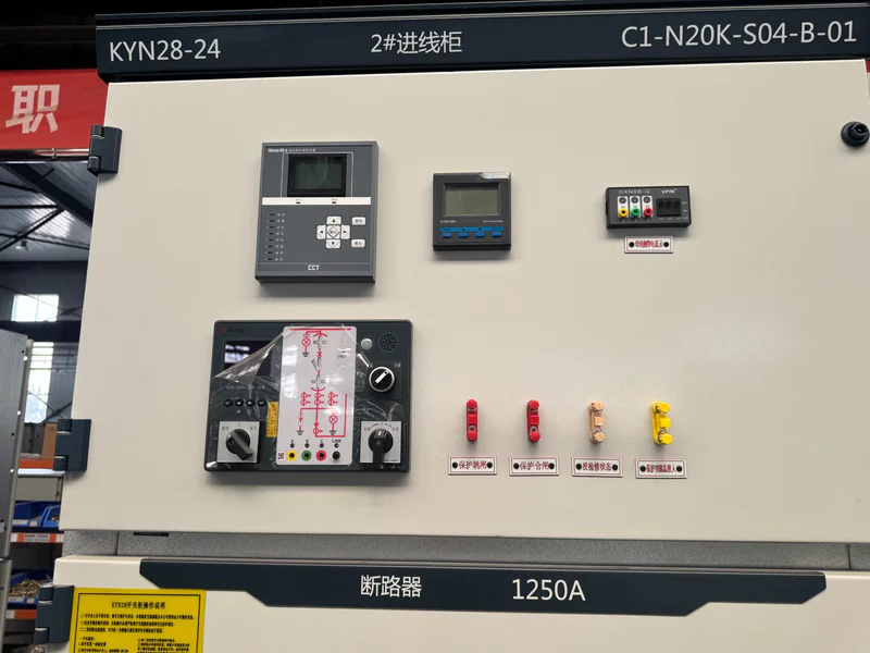 Switchgear cabinets fixed for container loading