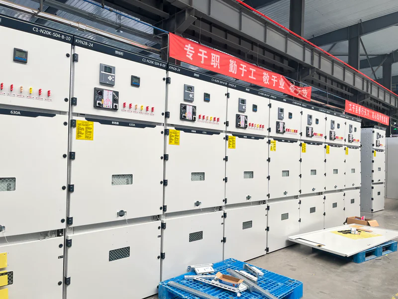 Medium voltage switchgear lineup