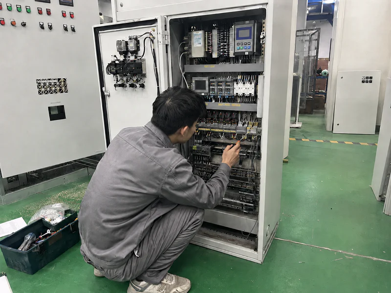 Relay, meter and control device installation in switchgear