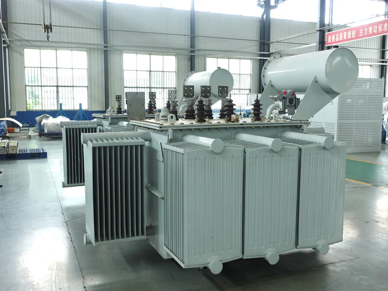 Oil-immersed transformer for a power distribution project