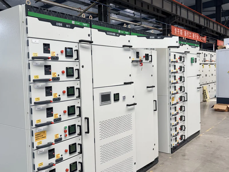 Cable entry section of switchgear