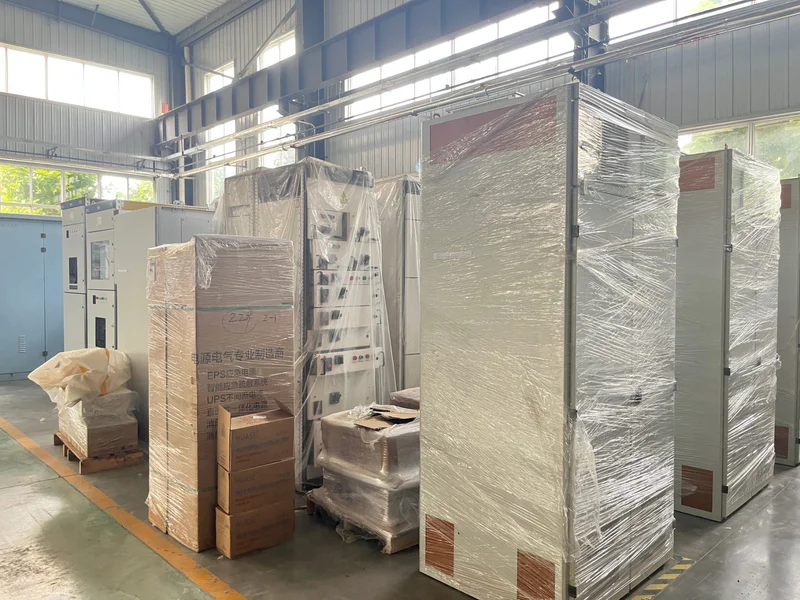 Transformer packed for overseas shipment