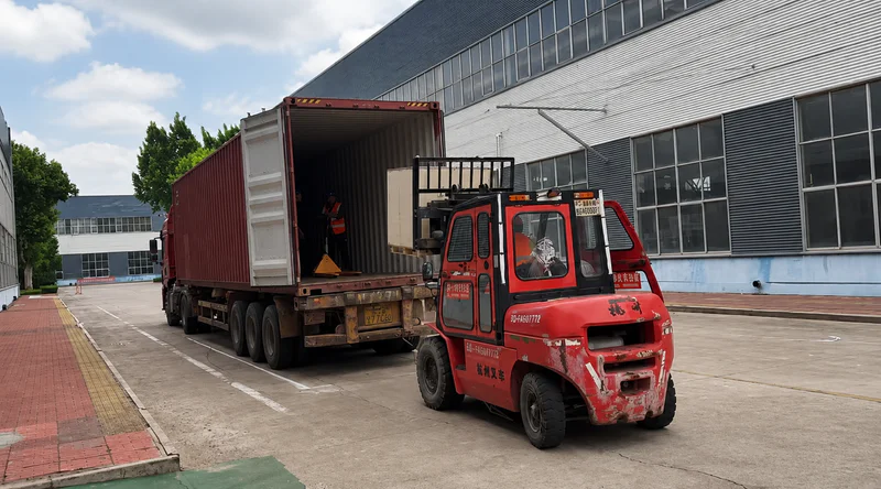 FAT and packing of finished switchgear cabinets