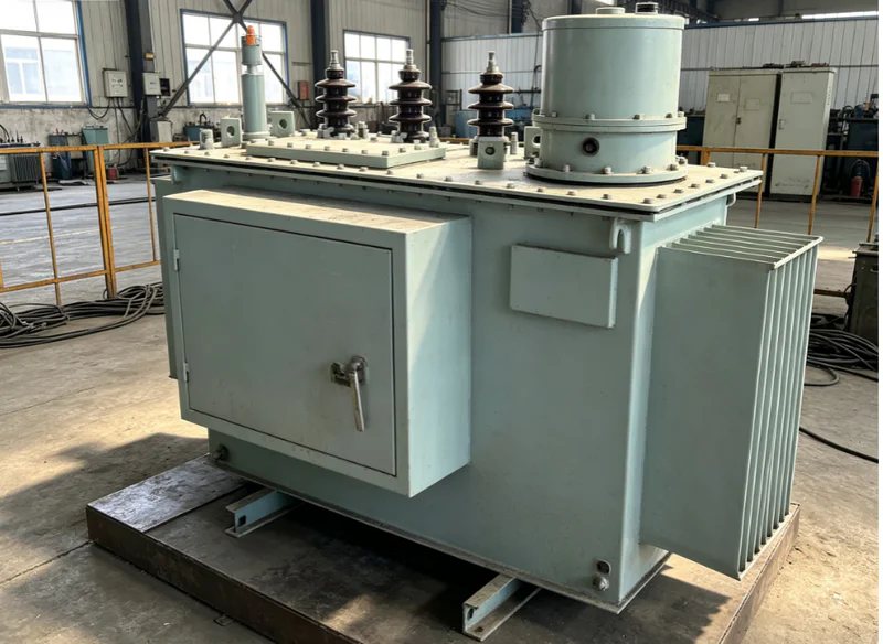 Oil-immersed distribution transformer for utility network