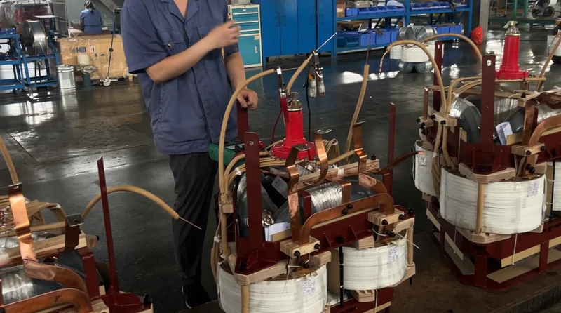 Routine electrical testing of oil-immersed transformer