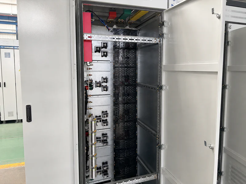 Component installation in switchgear panel