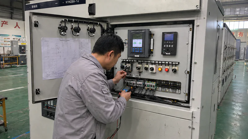 Secondary wiring and terminal plan check