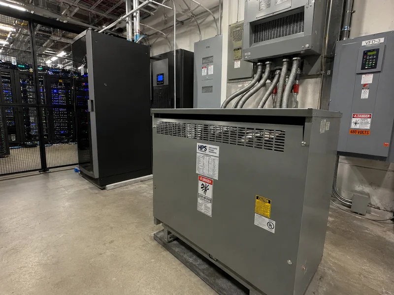 UPS and variable frequency drive systems generating harmonic load