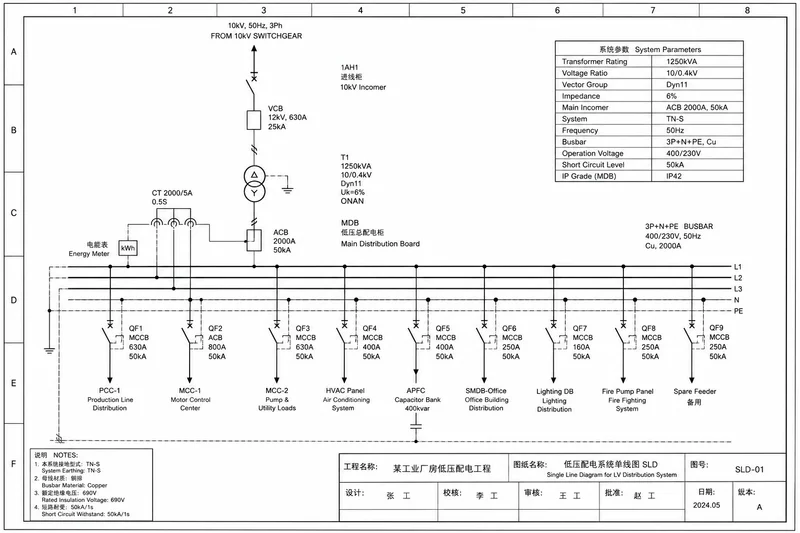 SLD and panel schedule review