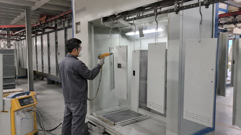 Surface treatment and painting of sheet metal
