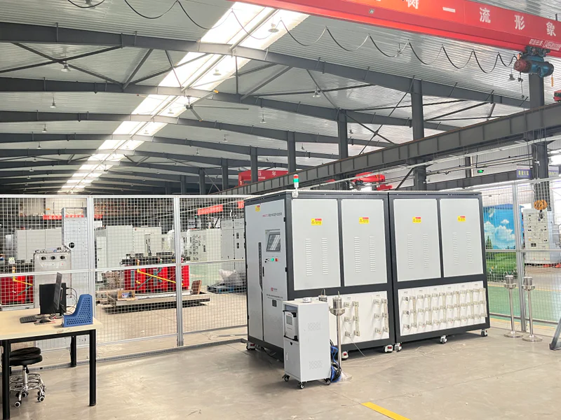 Dry type transformer testing in the factory