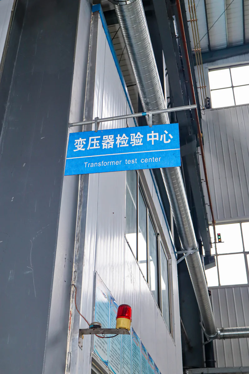 Transformer quality control inspection during production