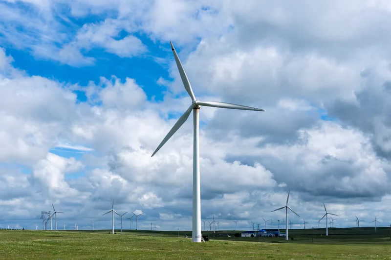 Wind farm transformer for renewable energy project