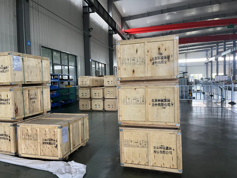 Dry type transformer installed in a commercial building